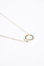 Short multicolor crystals necklace Short multicolor crystals necklace