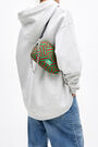 S pink plaited crossbody bag S pink plaited crossbody bag
