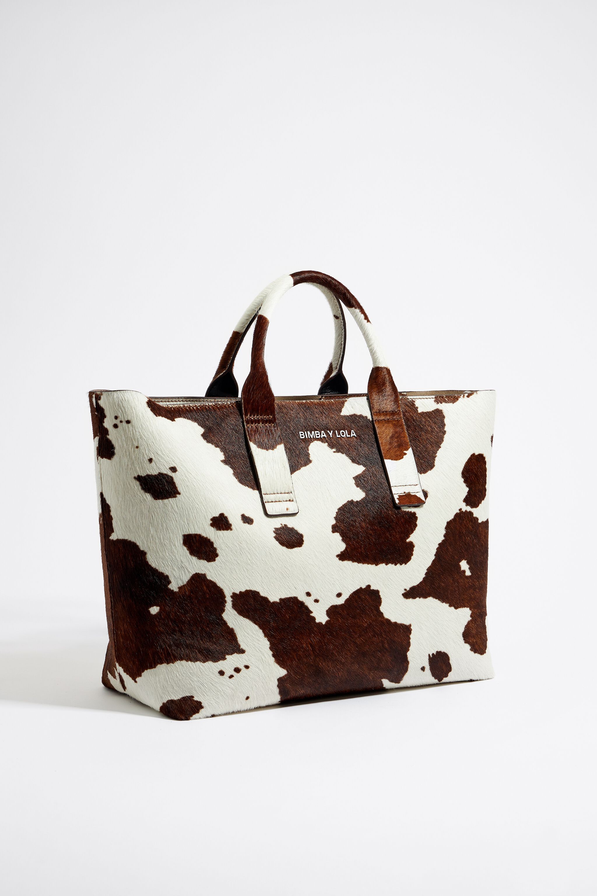 Bolso piel marron bimba y lola cheap
