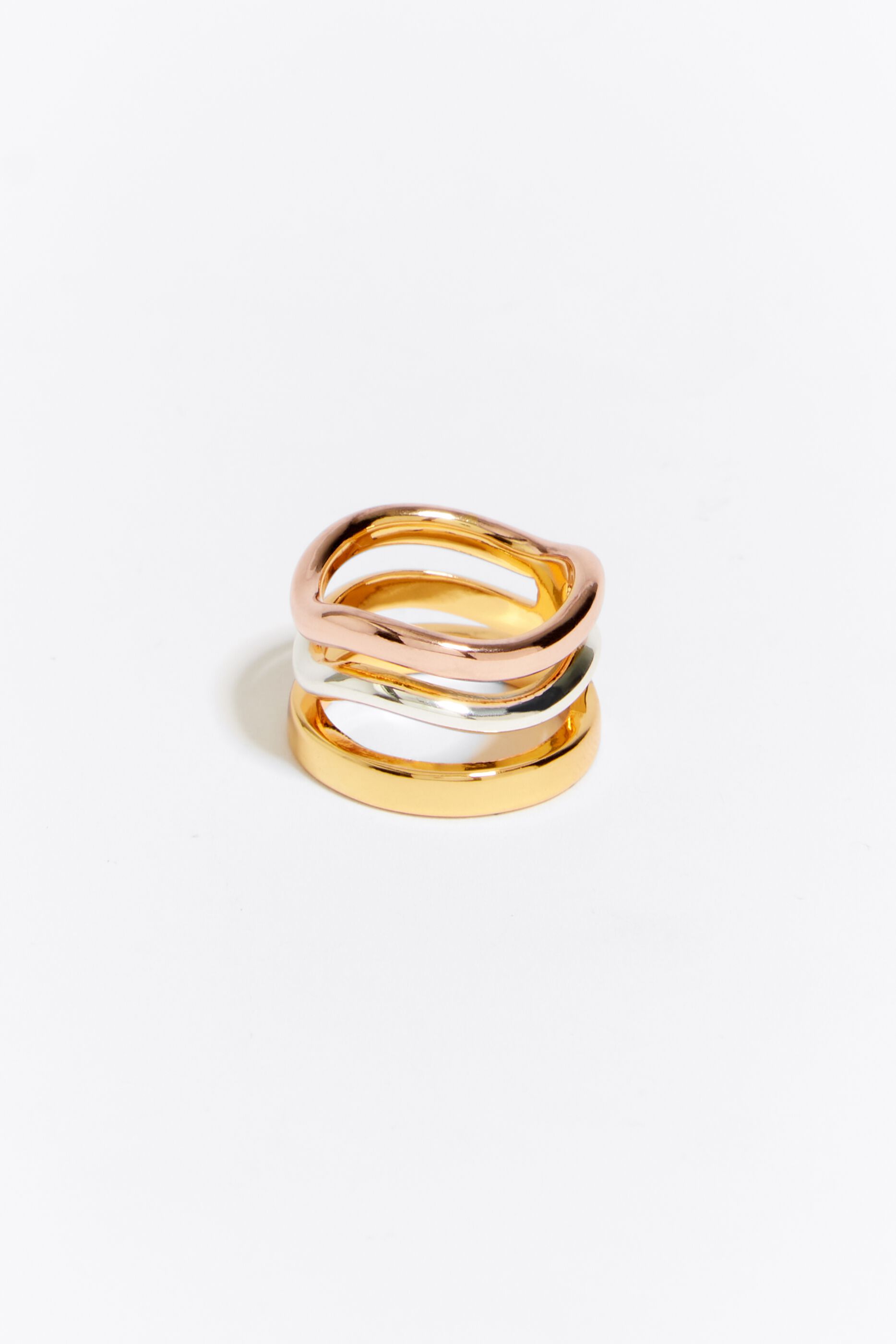 Anillo bandas logo tricolor