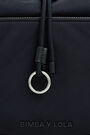 Bolso saca cordón nylon negro Bolso saca cordón nylon negro