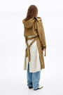 Gabardina nylon camel Gabardina nylon camel