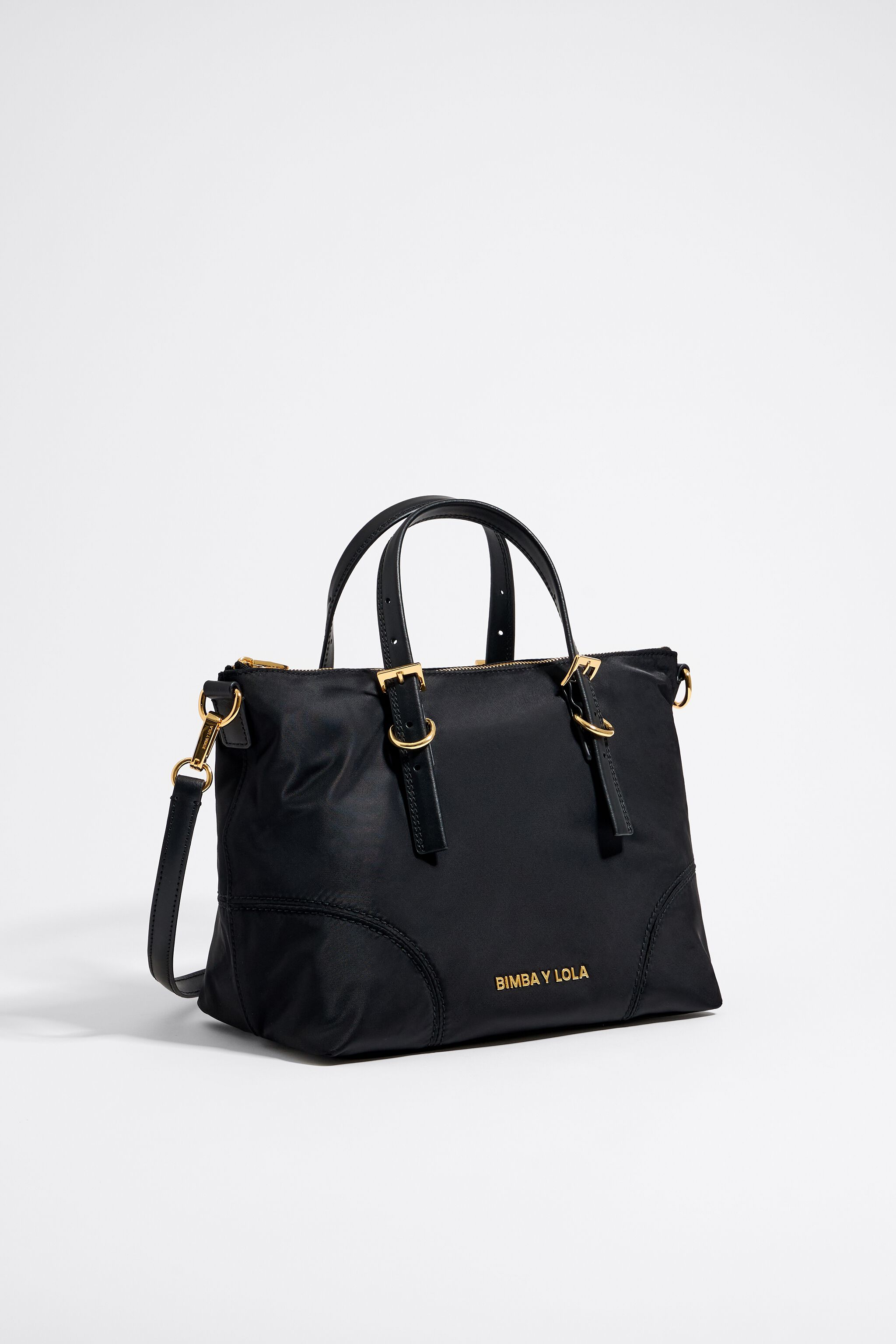 Bolsa shopper mediana negra