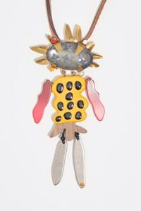 Collar dancer dorado envejecido