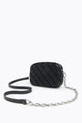 Bolso bandolera S trenzado negro Bolso bandolera S trenzado negro