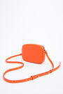 Minibolso piel mandarina Minibolso piel mandarina