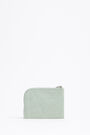 S light blue nylon curved coin purse S light blue nylon curved coin purse