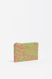 Monedero print limón rosa Monedero print limón rosa