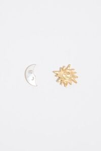 Aretes sol y luna n&aacute;car