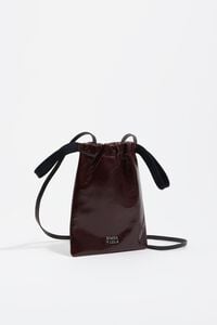 Chestnut leather mini bag Chestnut leather mini bag
