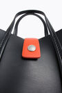 Minibolso tote negro Minibolso tote negro