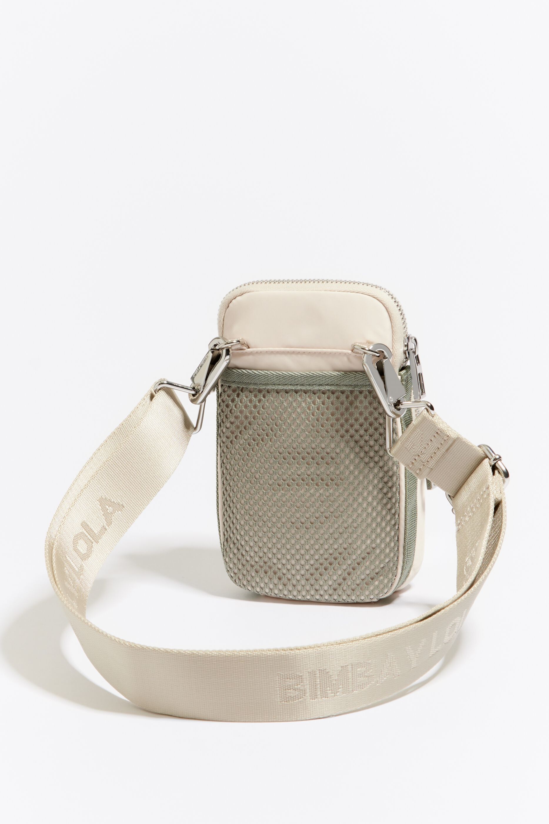 Ivory nylon mini bag