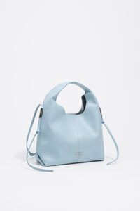 Bolsa Paper peque&ntilde;a piel azul cielo