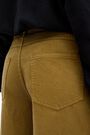 Khaki linen carrot trousers Khaki linen carrot trousers