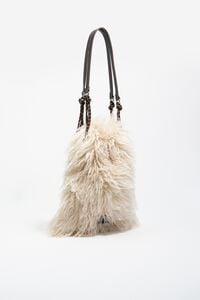 Bolsa tote pelo marfil Bolsa tote pelo marfil