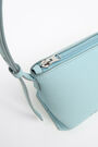 S blue leather trapezium crossbody bag S blue leather trapezium crossbody bag