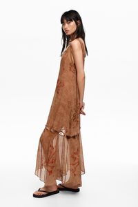 Vestido con dobladillo abotonado Underwater