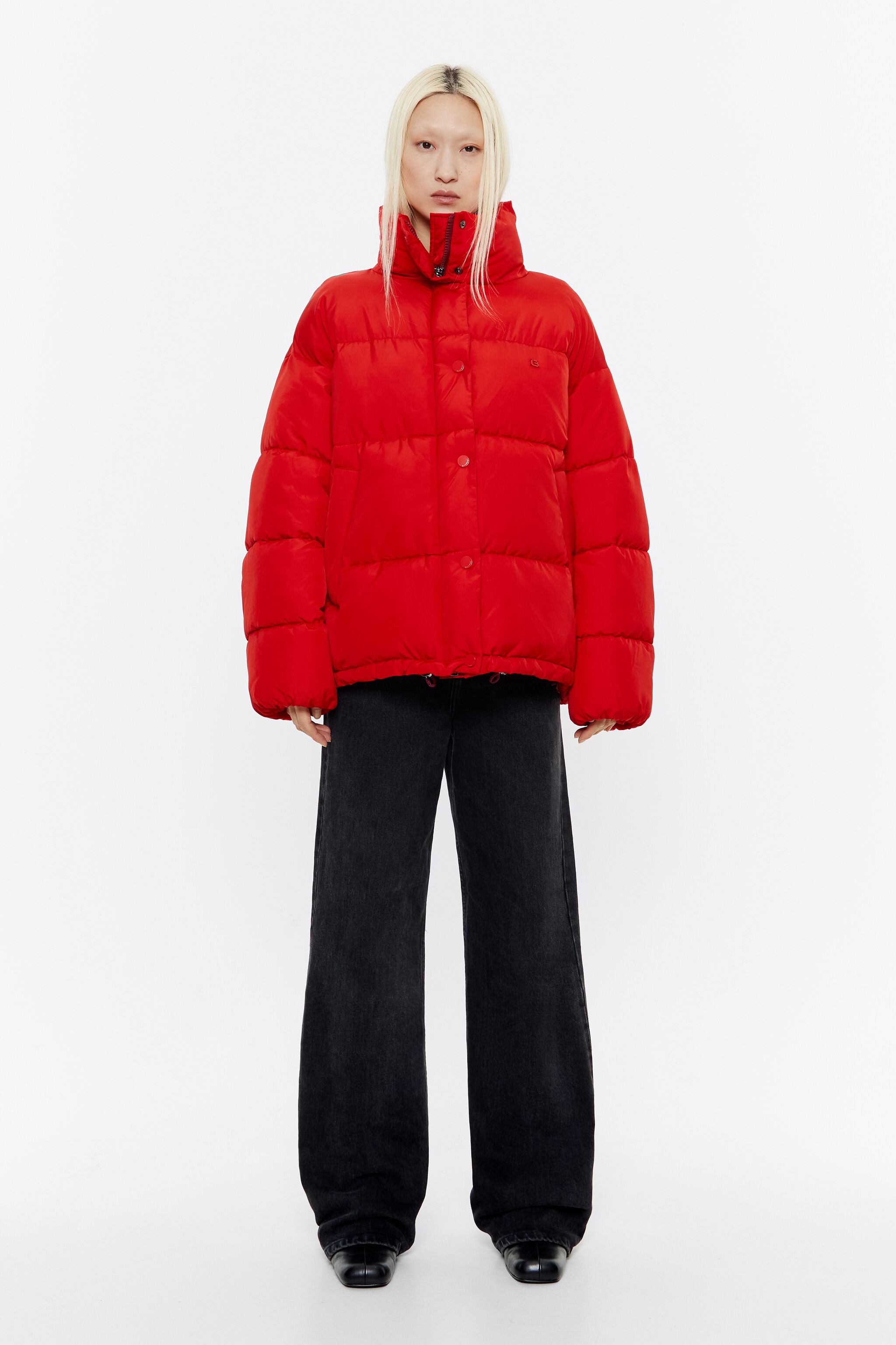 Puffer red on sale