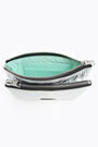 Cartera M nylon plata Cartera M nylon plata