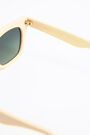 Gafas de sol cuadradas crema Gafas de sol cuadradas crema
