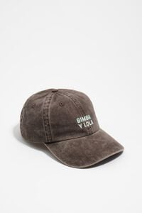 Gorra algod&oacute;n lavada caf&eacute;
