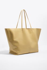 Bolsa shopper paper maxi piel avena