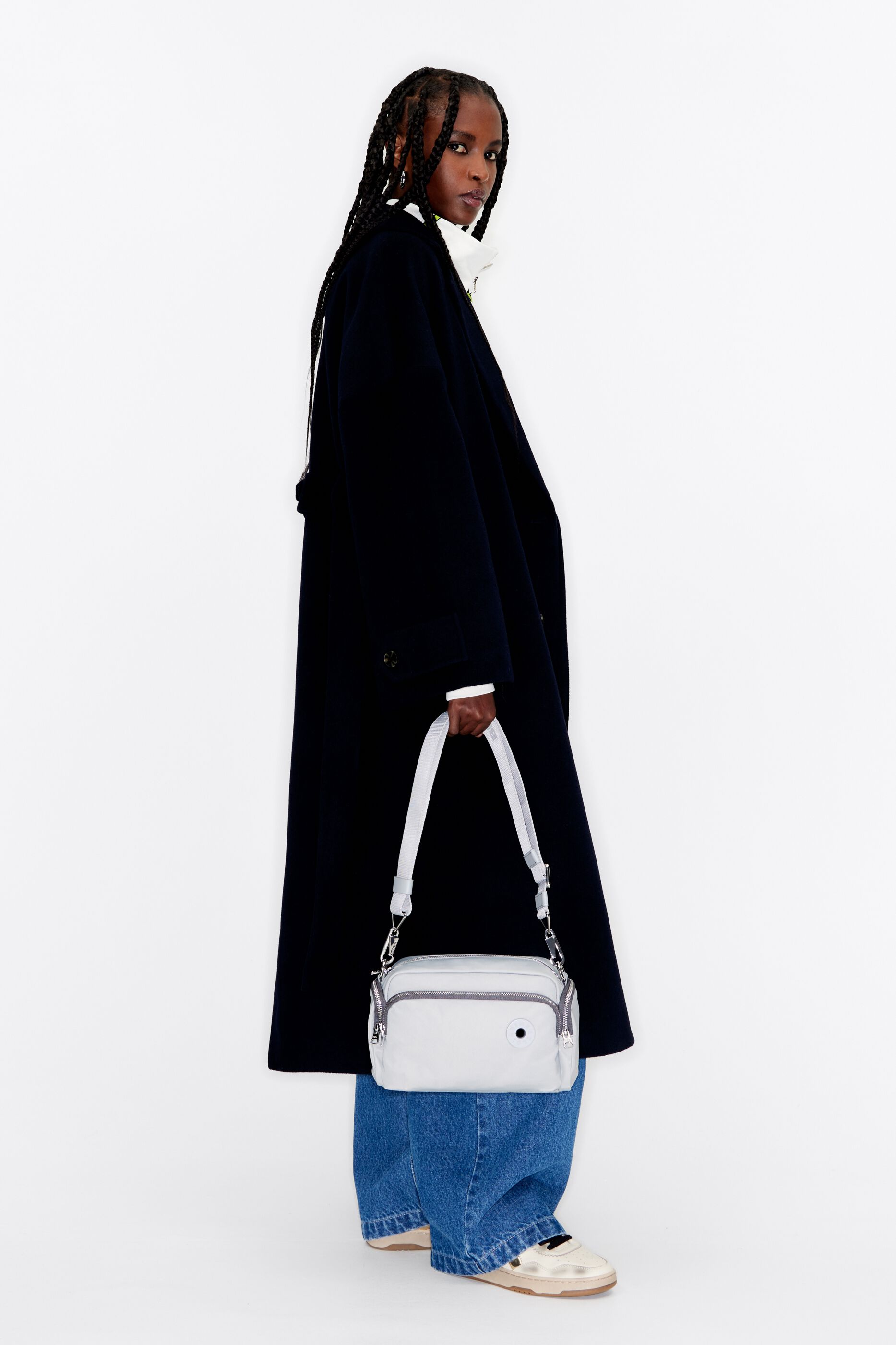 Light gray crossbody bag discount