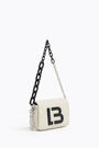 Bolso bandolera XS nylon acolchado piedra Bolso bandolera XS nylon acolchado piedra