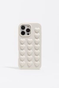 White silicone iPhone 16 Pro Max case