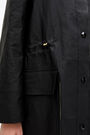 Gabardina lino negra Gabardina lino negra
