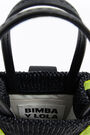 Black raffia mini crossbody bag Black raffia mini crossbody bag