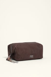 Neceser  mediano nylon moca