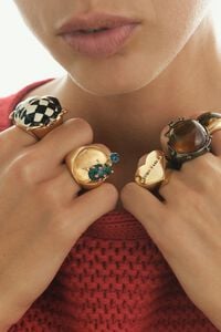 Anillo escarabajo &aacute;mbar