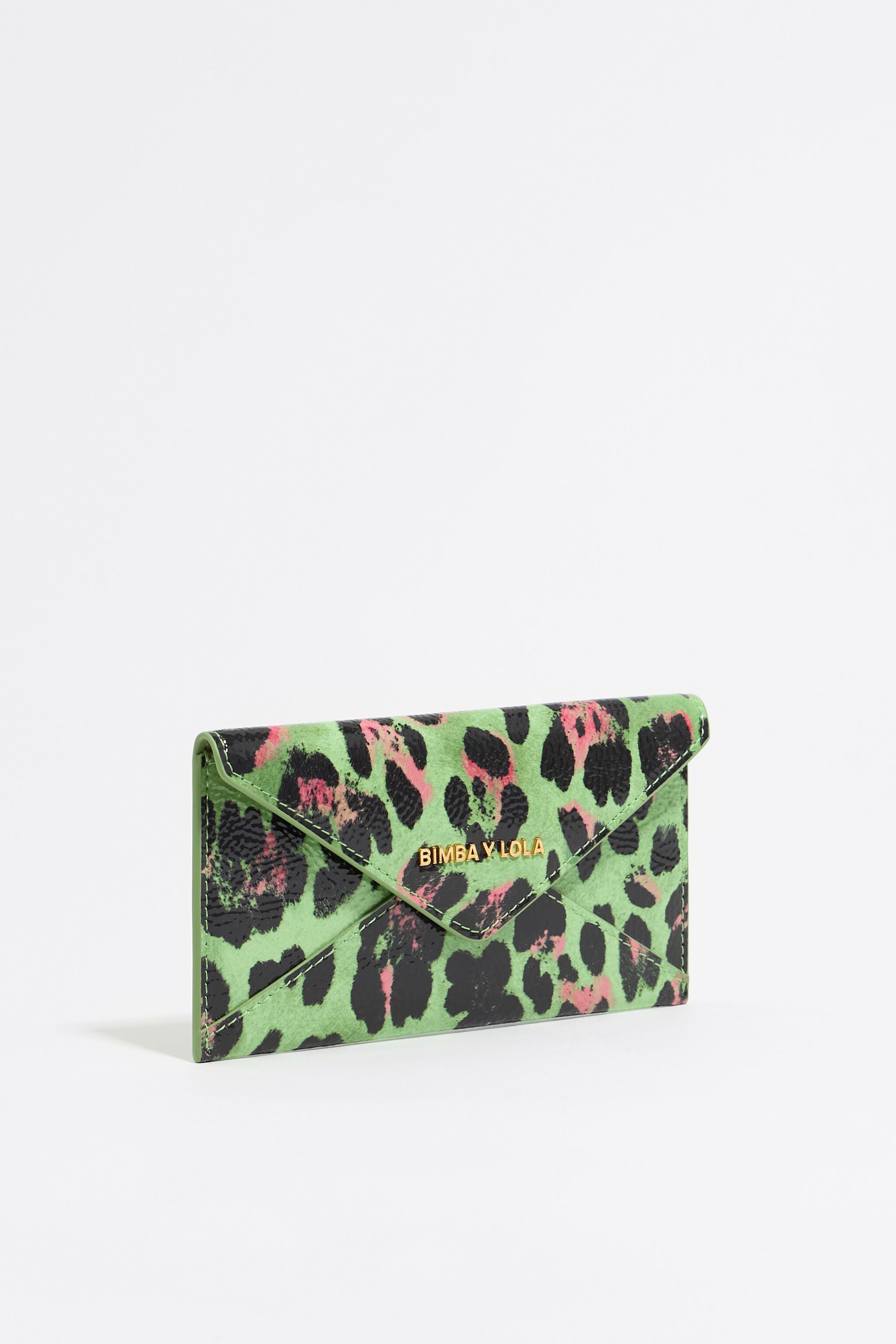 ◎BIMBA Y LOLA◎ Silver emblem card wallet B246AIV028SIF Bimba Y Lola Logo-Lettering Wallet - Silver | Editorialist