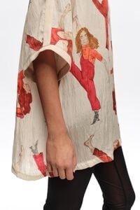 Oversize fluid Dancers T-shirt