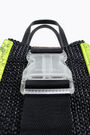 Black raffia mini crossbody bag Black raffia mini crossbody bag