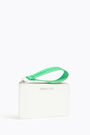 Pearl leather rectangular coin purse Pearl leather rectangular coin purse