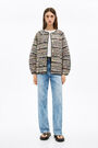 Chaqueta recta multicolor Chaqueta recta multicolor