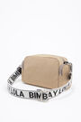 Bolso bandolera M nylon natural Bolso bandolera M nylon natural