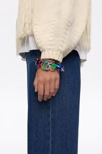 Pulsera corazones multicolor