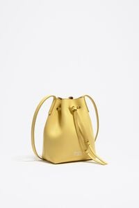 Small banana leather Carlino bucket bag Small banana leather Carlino bucket bag