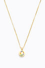 Letter O short golden necklace Letter O short golden necklace