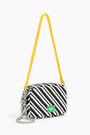 Bolso bandolera S trenzado blanco Bolso bandolera S trenzado blanco