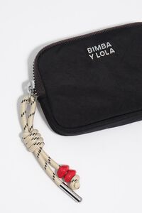Monedero nylon grafito