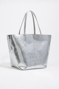 Bolsa shopper grande piel plata Bolsa shopper grande piel plata
