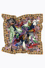 Yellow floral collage scarf Yellow floral collage scarf