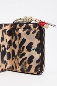 Cartera solapa nylon grafito