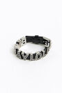 Pulsera piel letras Pulsera piel letras
