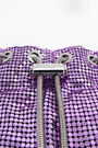 XS lilac mesh bucket bag XS lilac mesh bucket bag