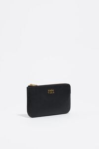 Monedero pequeño piel negro Monedero pequeño piel negro